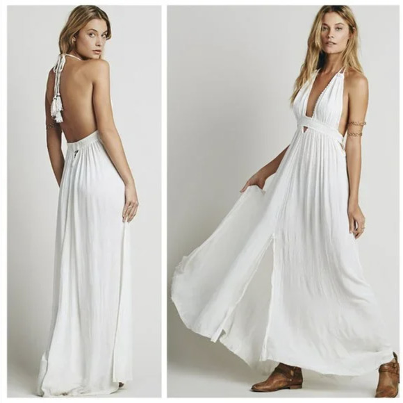 Free People Dresses & Skirts - RARE Free People Look Into the Sun Maxi Dress Endless Summer